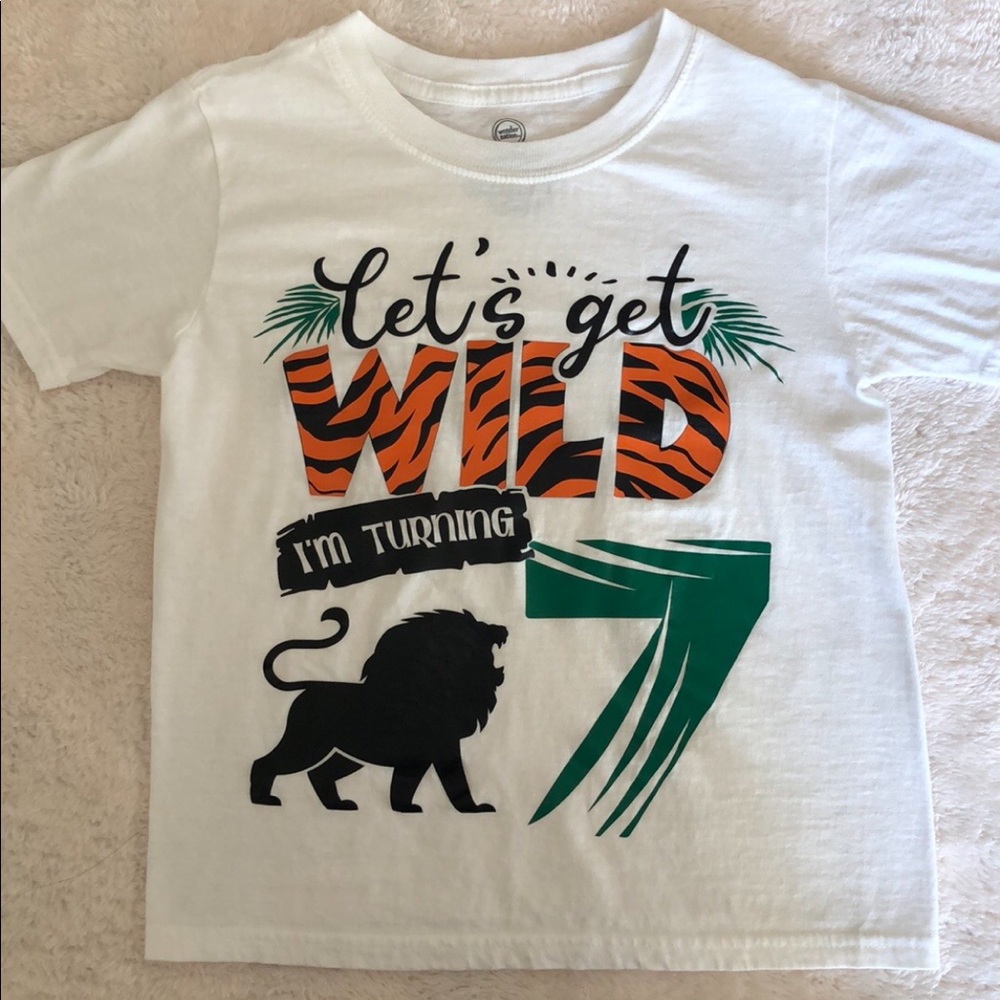 7th Birthday t-shirt